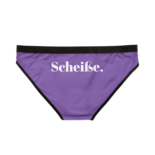 Lilac purple Scheiße German Bikini Underwear