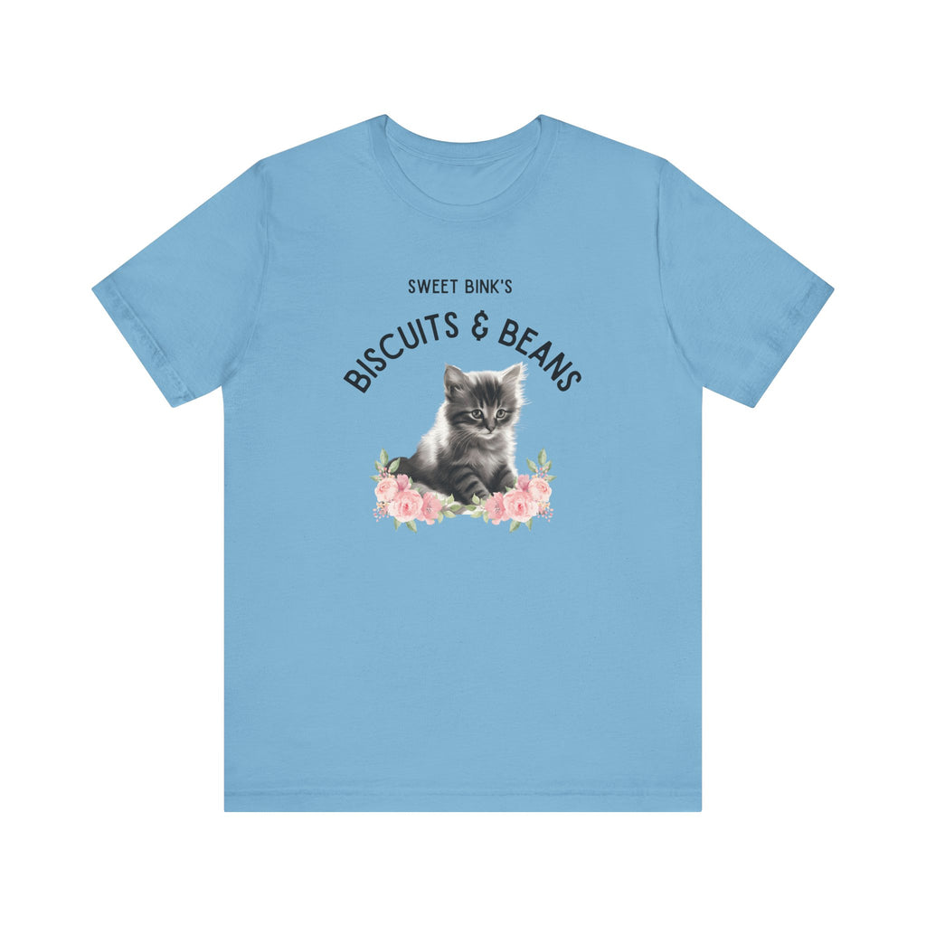 Sweet Bink's Biscuits and Beans cat tee