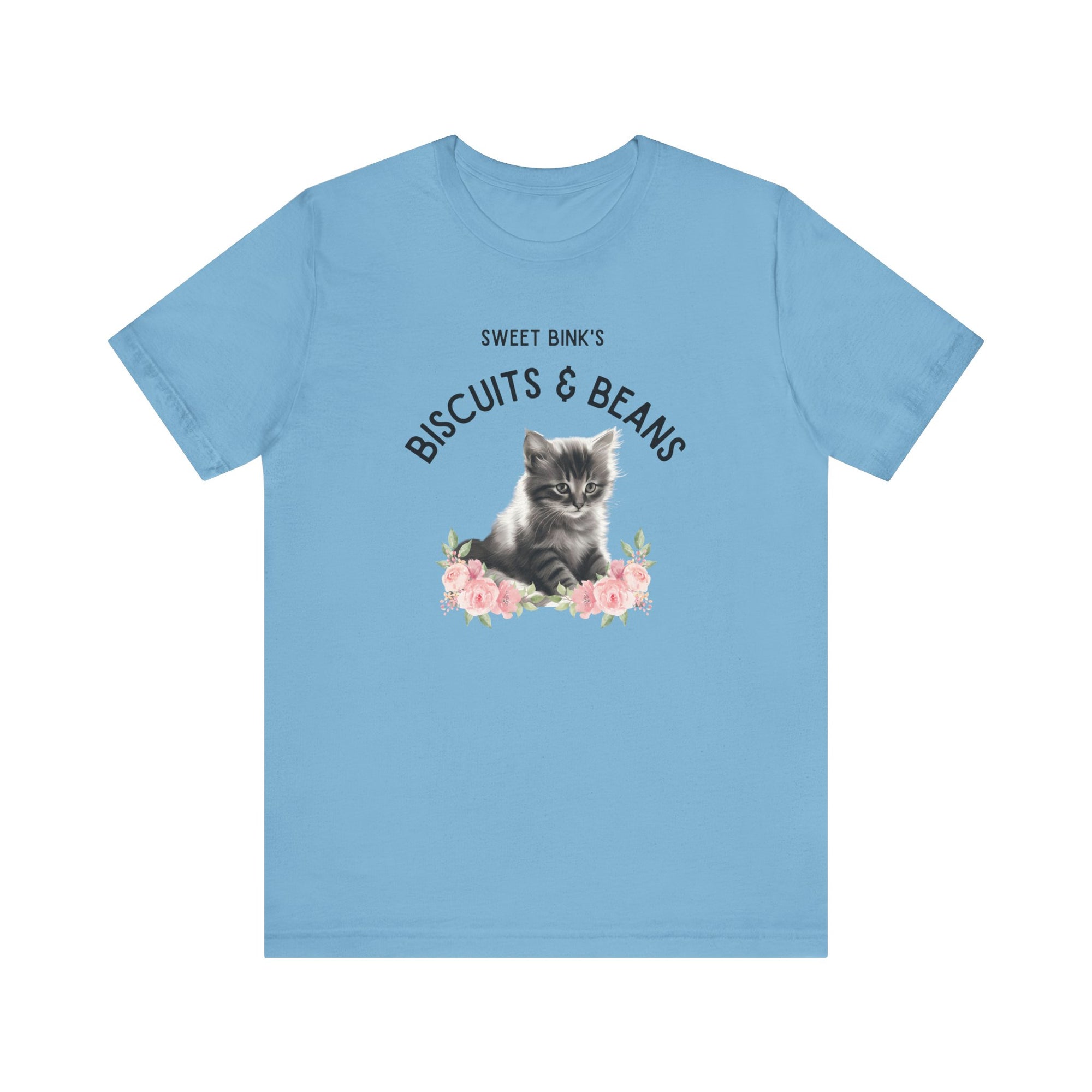 Sweet Bink's Biscuits and Beans cat tee
