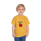 Apple Pencil Toddler Tee Shirt by Printify