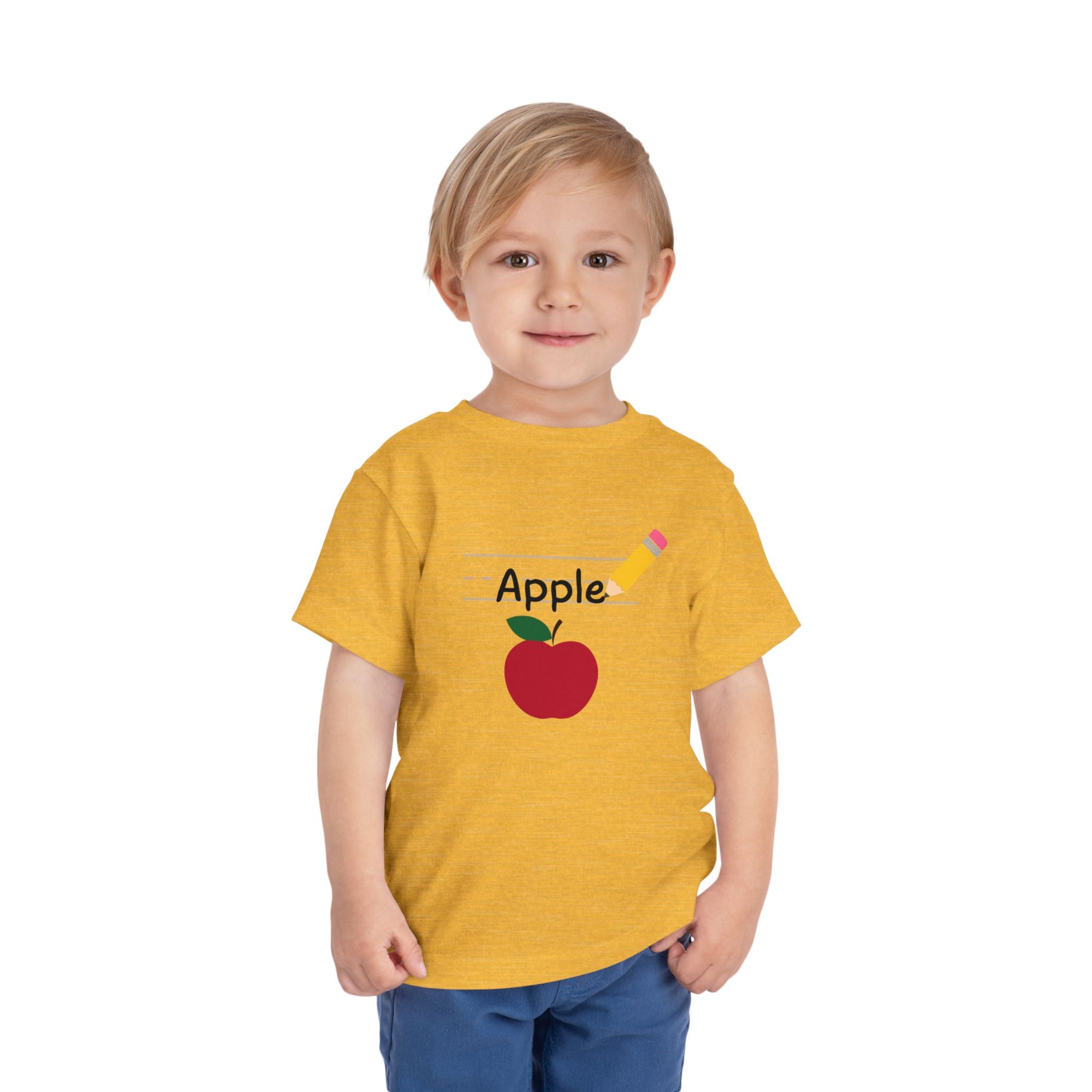Apple Pencil Toddler Tee Shirt