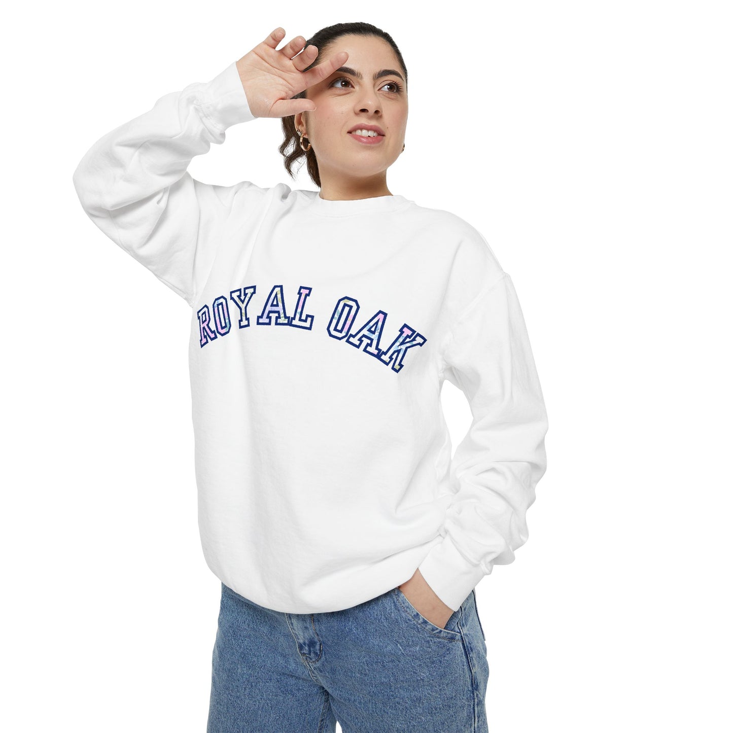 Sweat-shirt Royal Oak Michigan (personnalisez-le avec le nom de votre propre ville !)