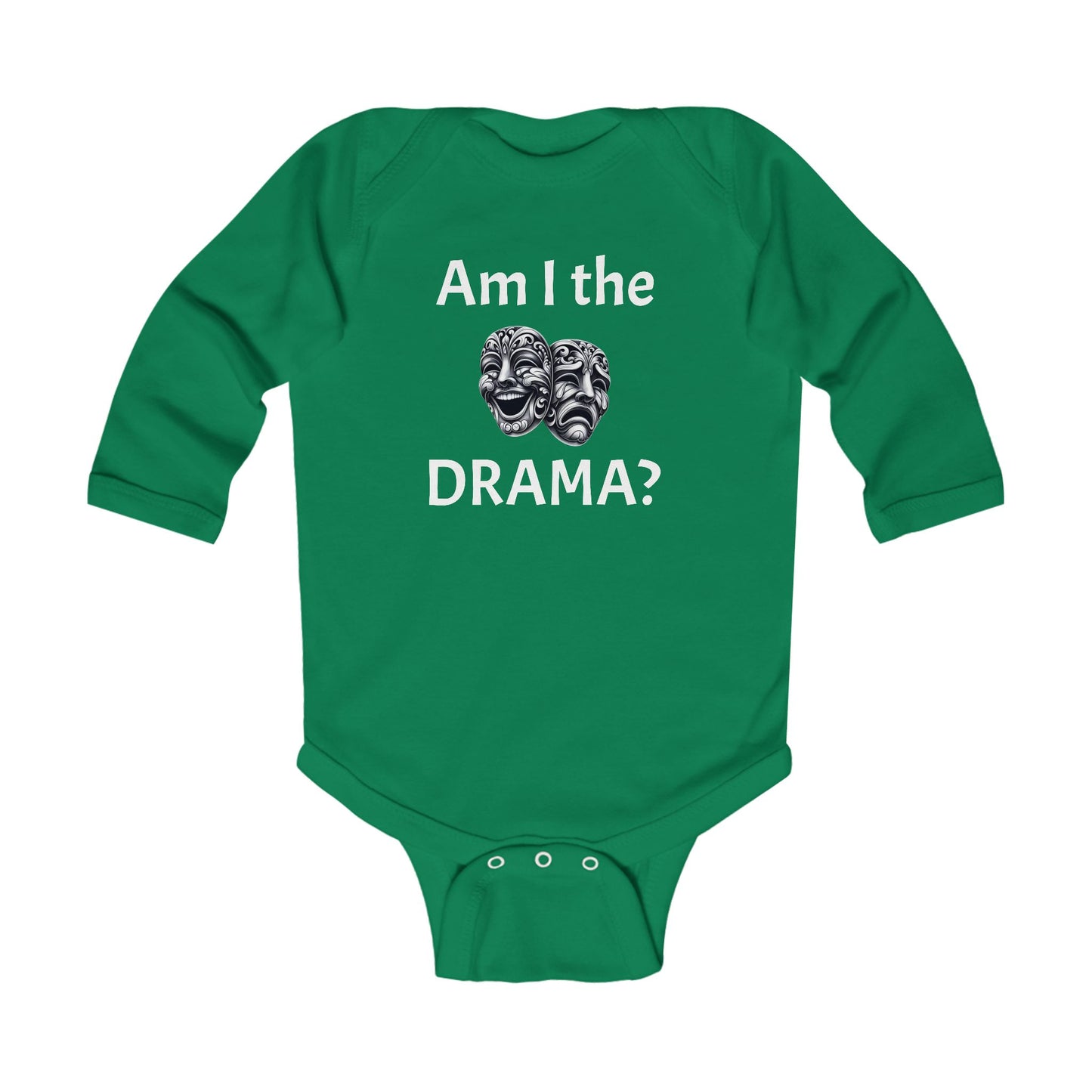 Suis-je le drame ? Masque de théâtre pour bébé