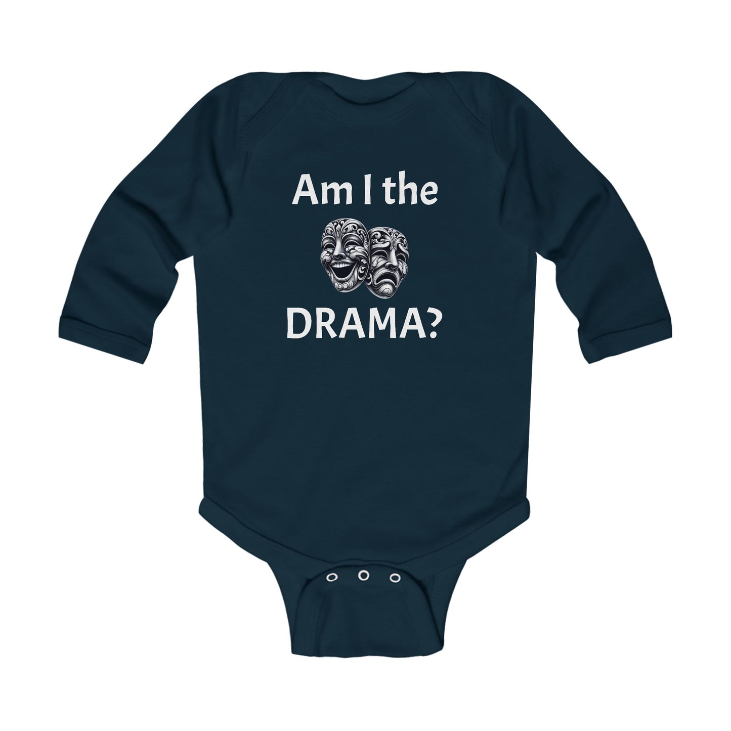Suis-je le drame ? Masque de théâtre pour bébé