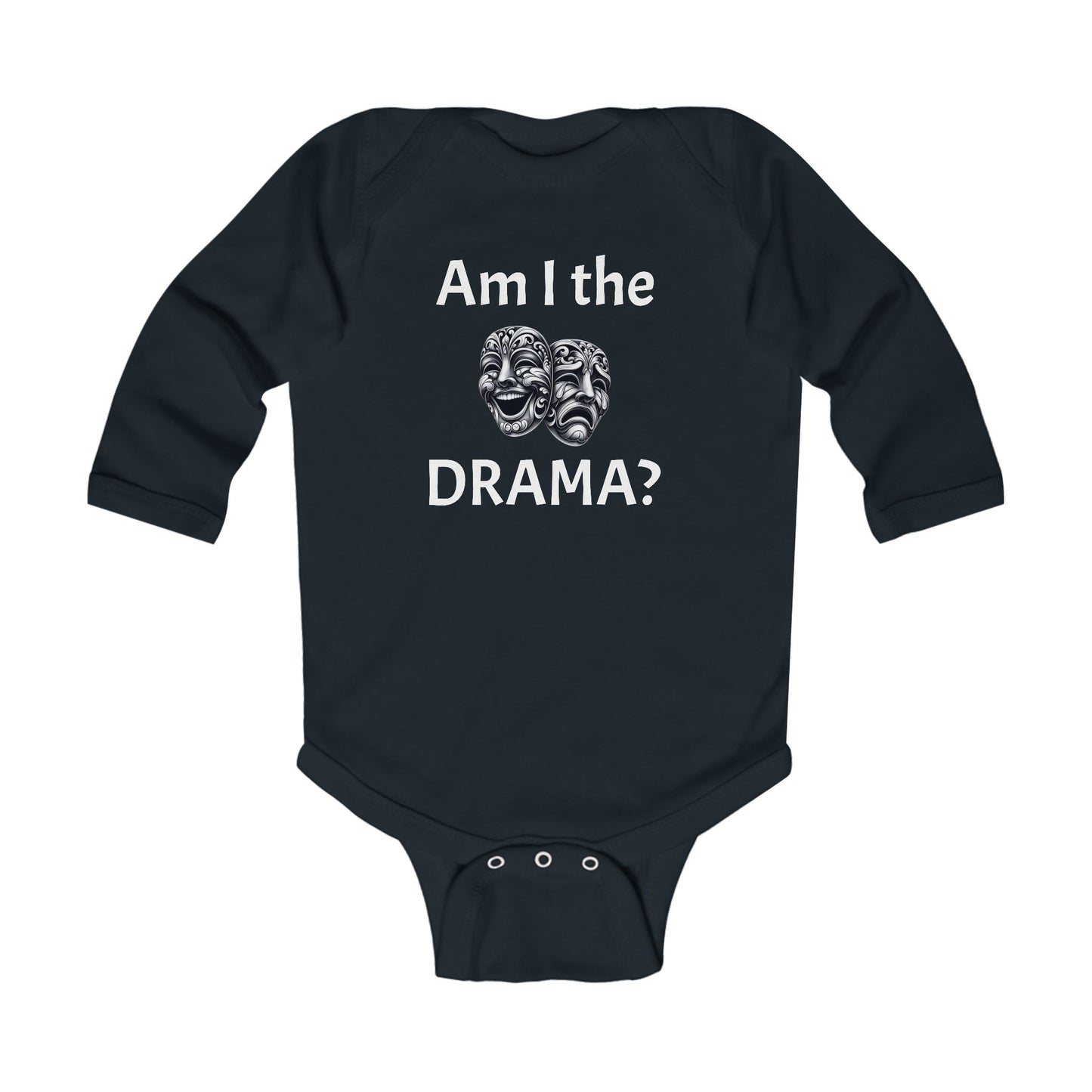 Suis-je le drame ? Masque de théâtre pour bébé