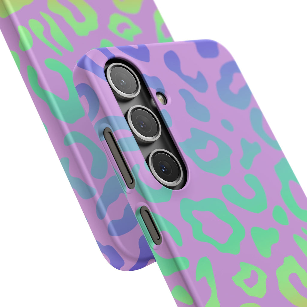 Bespattered Facade Rainbow Leopard Snap Case