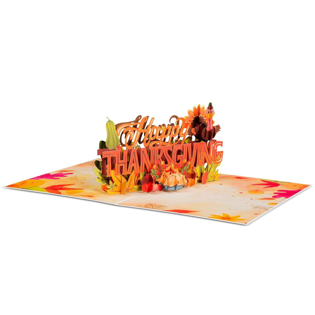 Happy Thanksgiving Friendly Pop Up Card by Paper Love