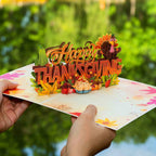 Happy Thanksgiving Friendly Pop Up Card by Paper Love