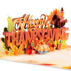 Happy Thanksgiving Friendly Pop Up Card by Paper Love