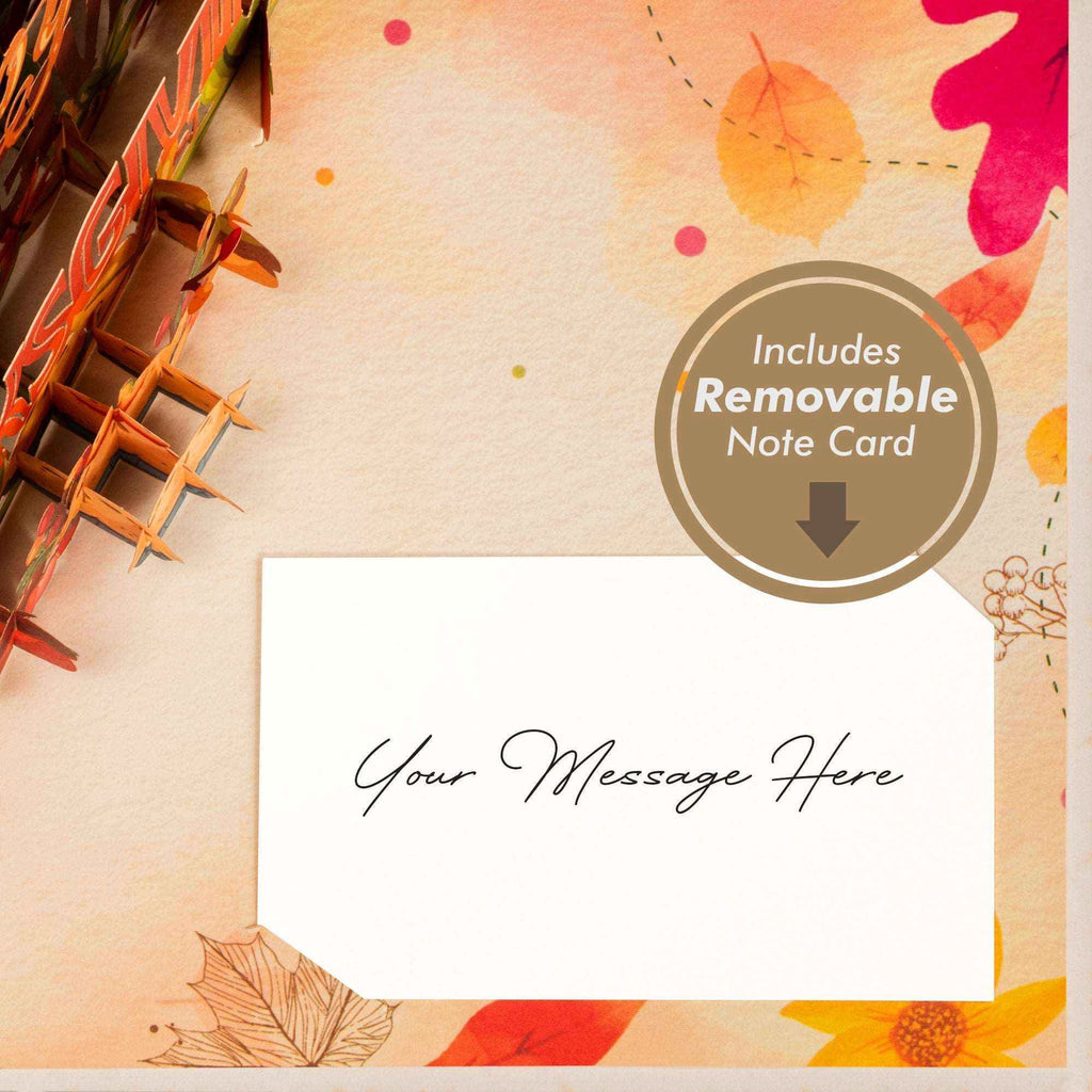 Happy Thanksgiving Friendly Pop Up Card by Paper Love