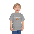 Toddler Tee 食欲旺盛 Cute Burger Kids Shirt, hearty appetite Funny Japanese kanji Tees by Printify