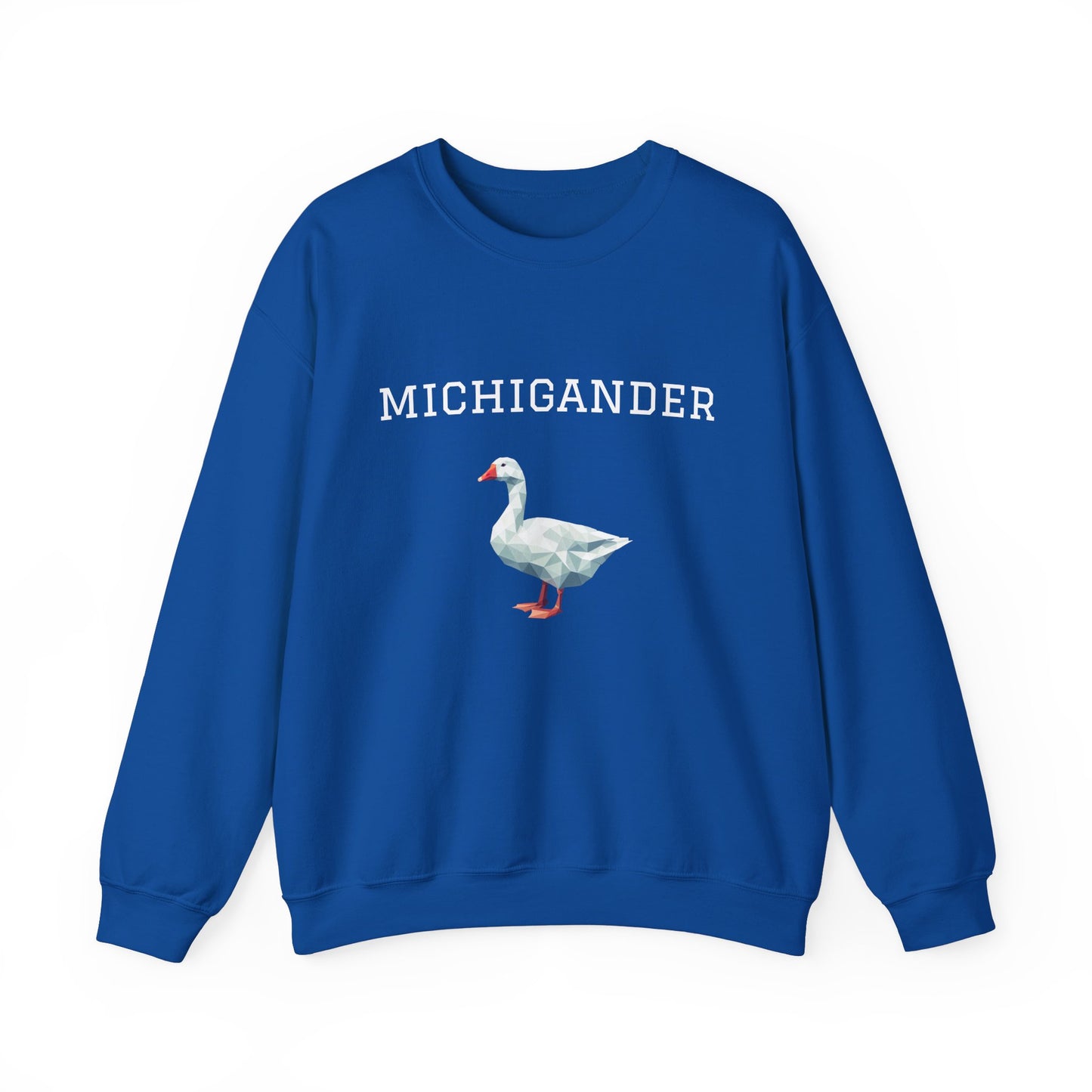 Michigander Goose Sweatshirt (collegiate)