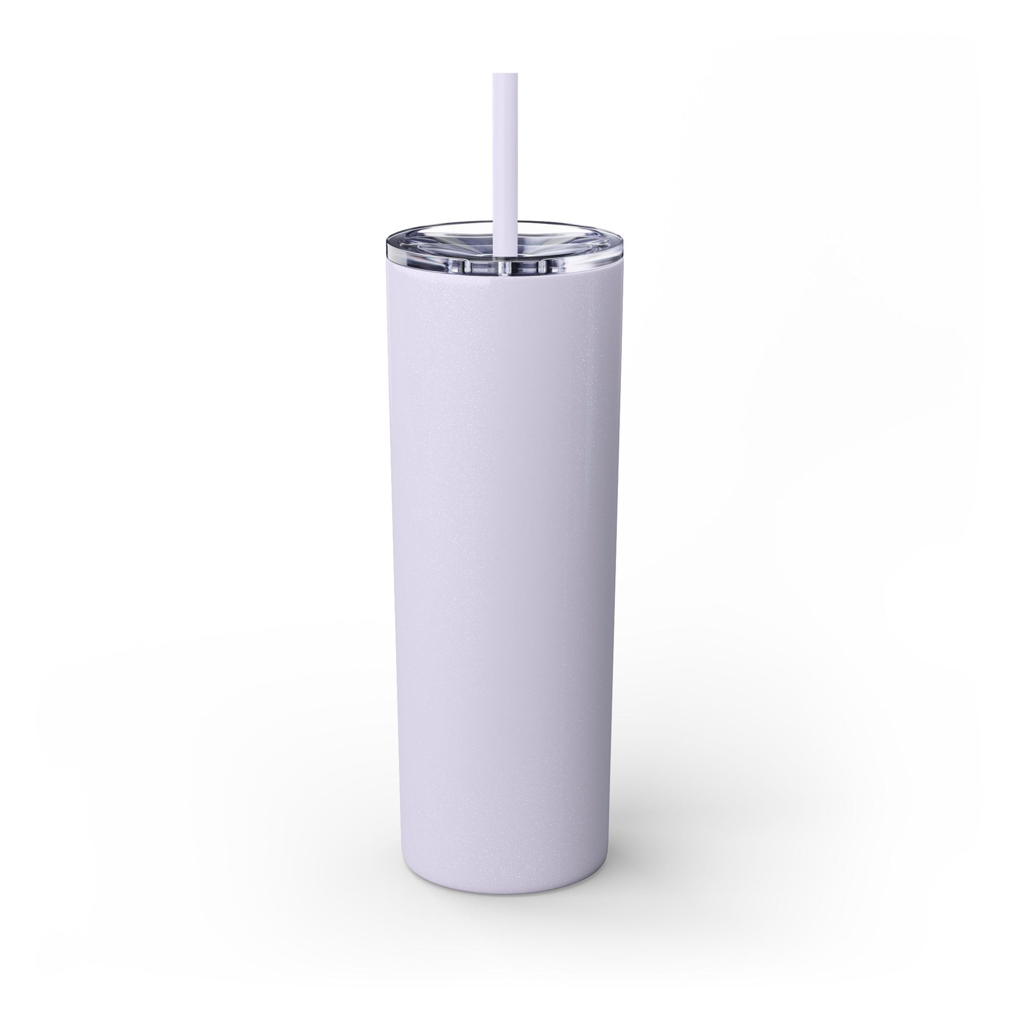 Meilleure amie du monde Skinny Tumbler with Straw, 20oz