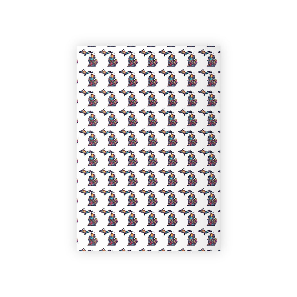 Michigan whimsical style Wrapping Paper