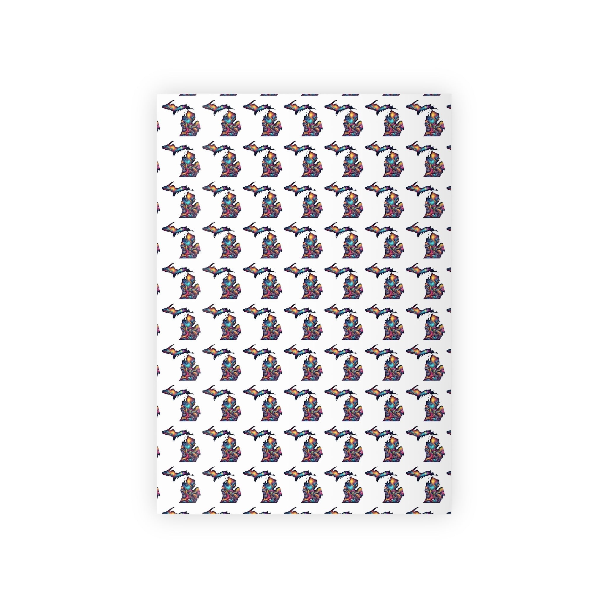 Michigan whimsical style Wrapping Paper