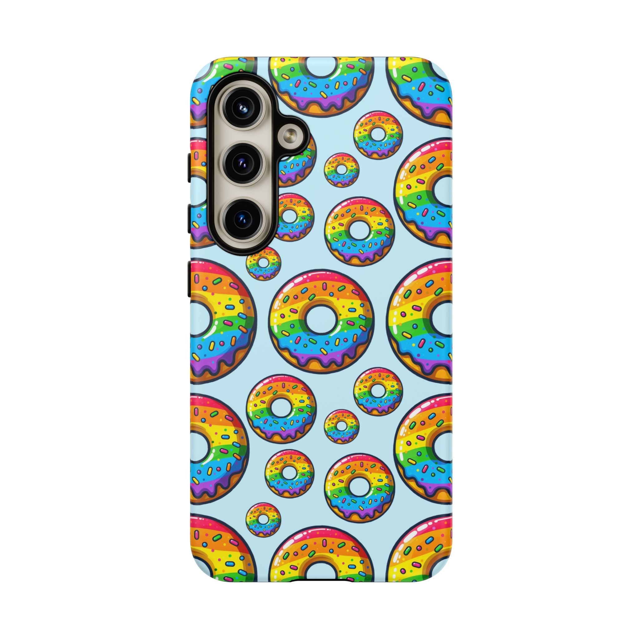 Bespattered Facade Rainbow Sprinkle Donut Tough Case