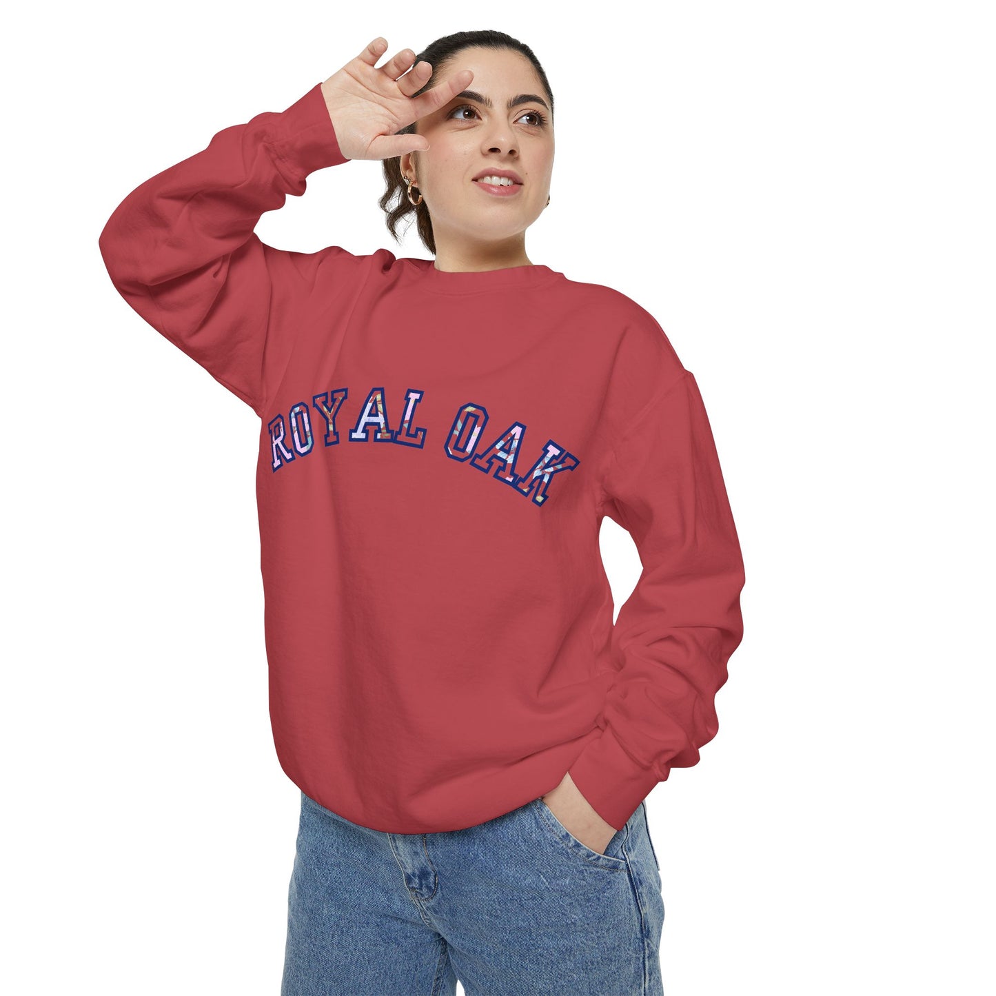 Sweat-shirt Royal Oak Michigan (personnalisez-le avec le nom de votre propre ville !)