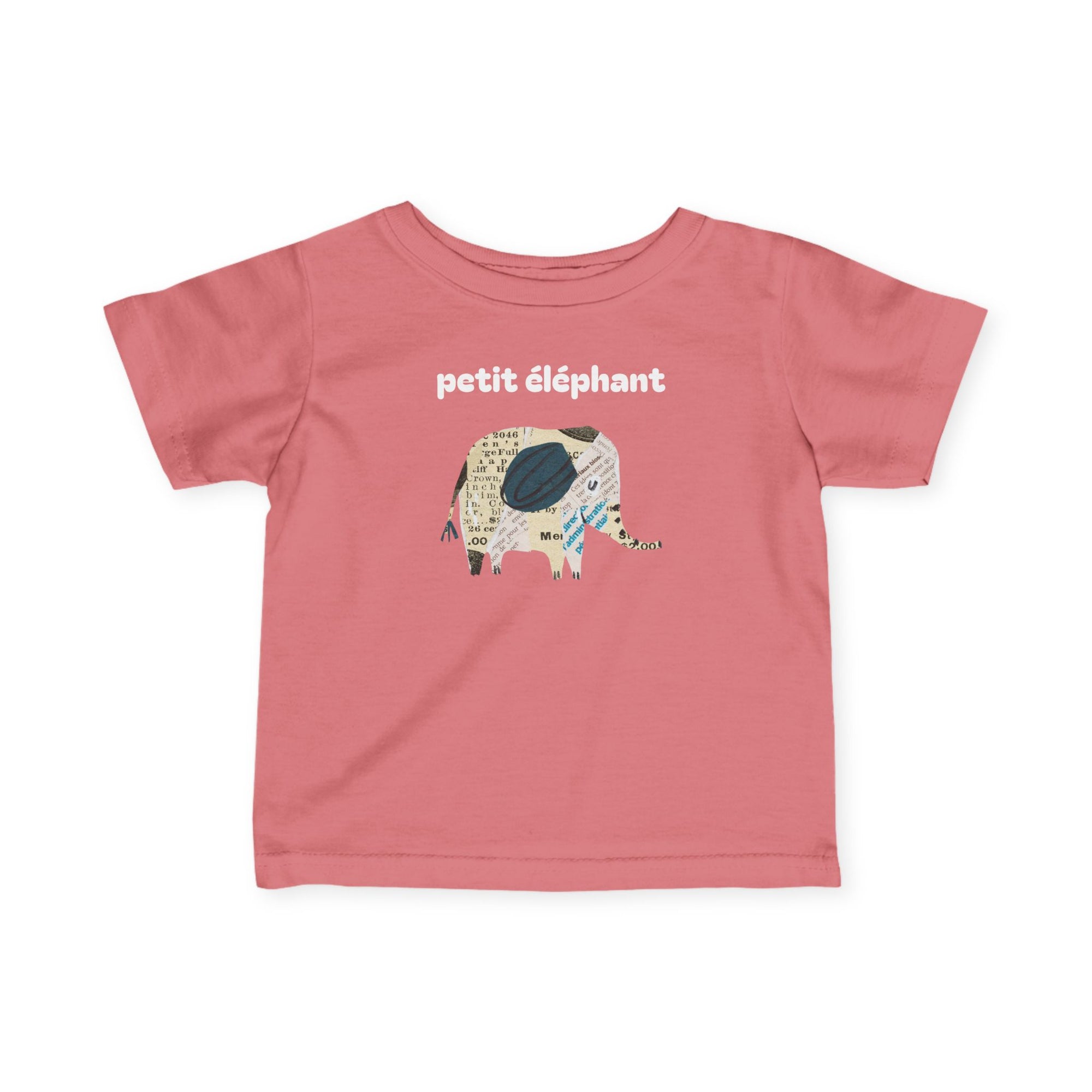 Petit éléphant Infant Fine Jersey Tee - Kids clothes - child tee