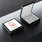 Je t'aime Maman boîte à bijoux pour Maman by Printify