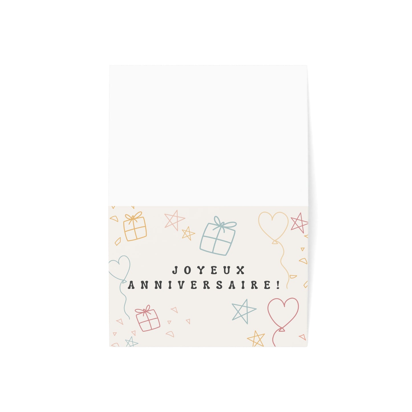 French Birthday Greeting Cards - Joyeux Anniversaire