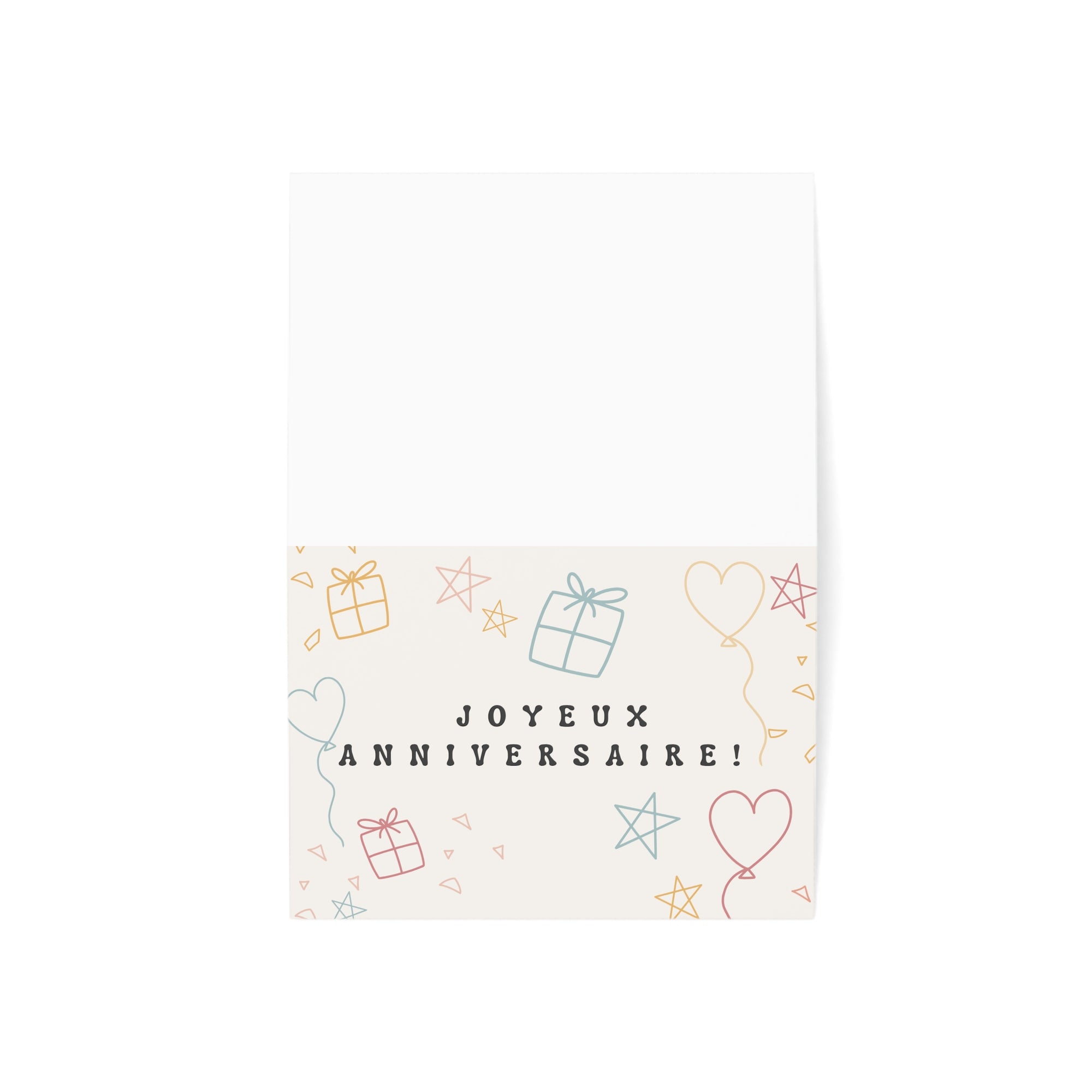 French Birthday Greeting Cards - Joyeux Anniversaire
