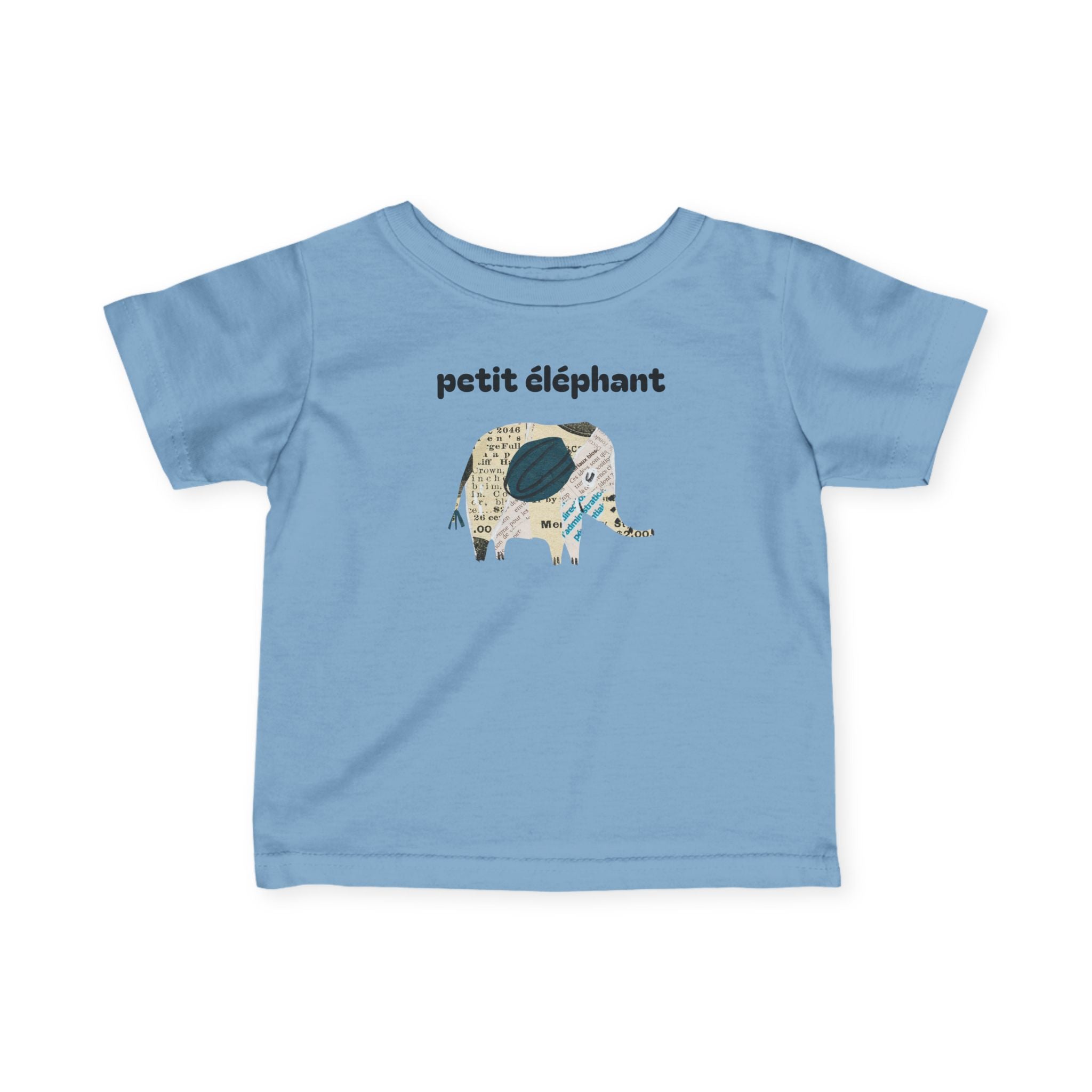 Petit éléphant Infant Fine Jersey Tee - Kids clothes - child tee