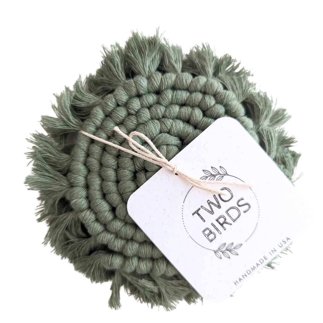 Macrame Coaster Singles