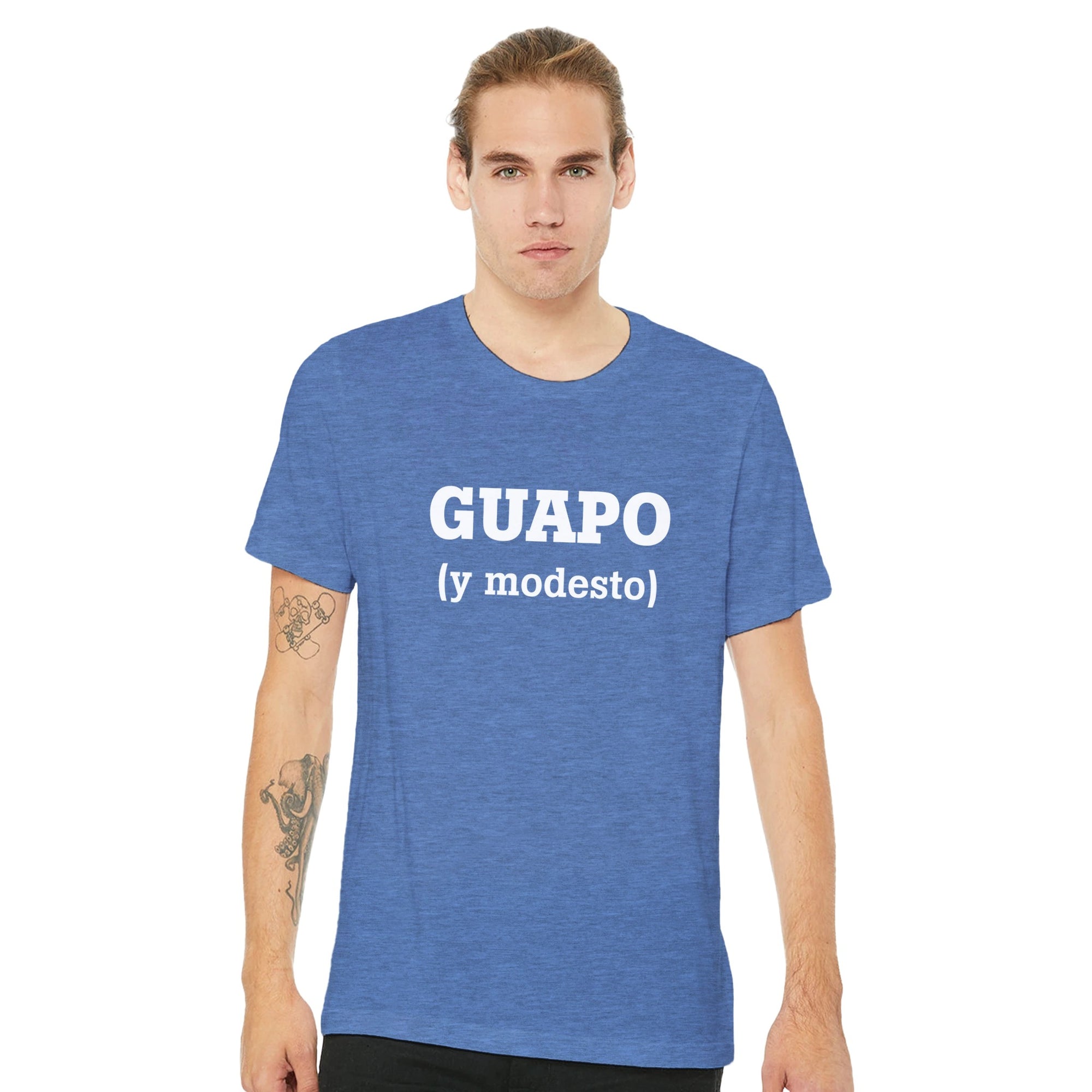 Guapo y modesto tee