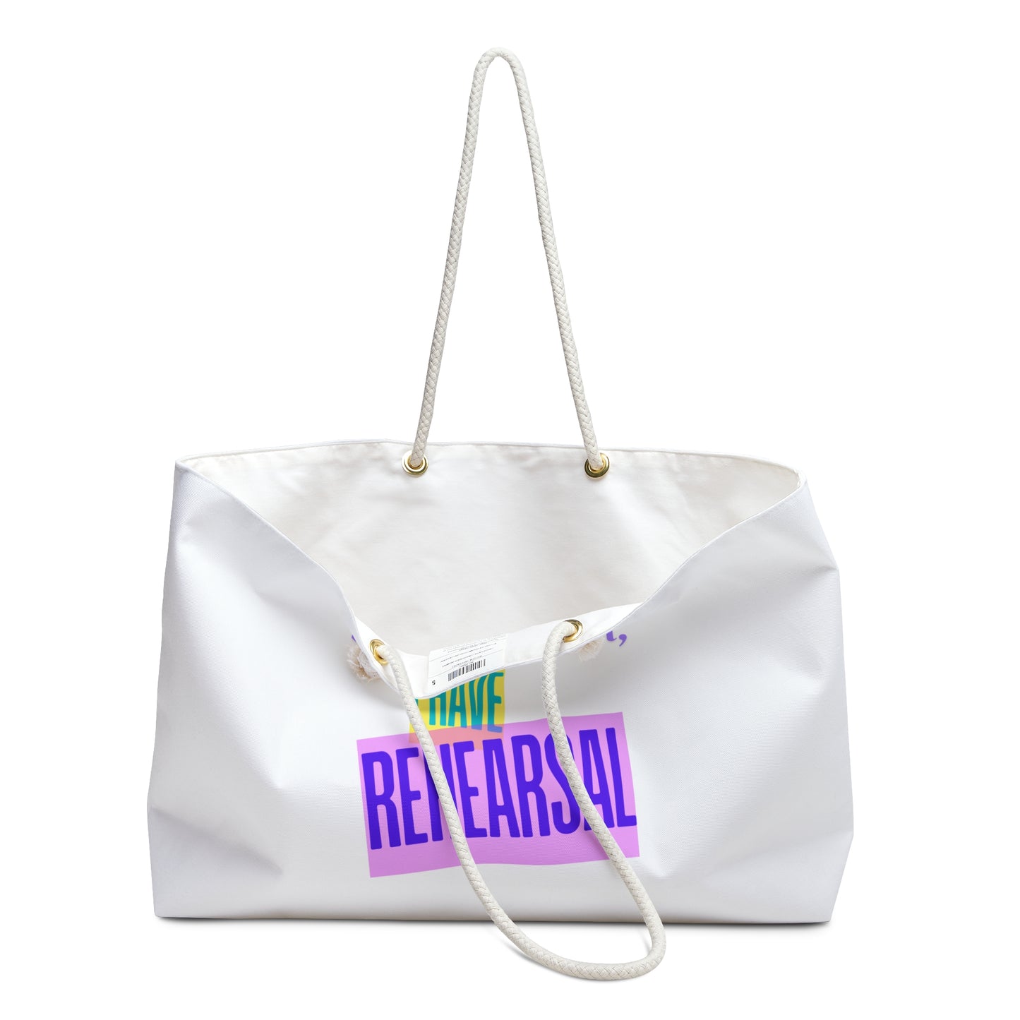 Je ne peux pas, j'ai un sac de week-end de répétition