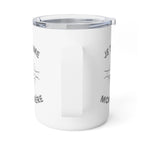 Personalized Je t'aime mon frere Insulated Coffee Mug, 10oz by Printify