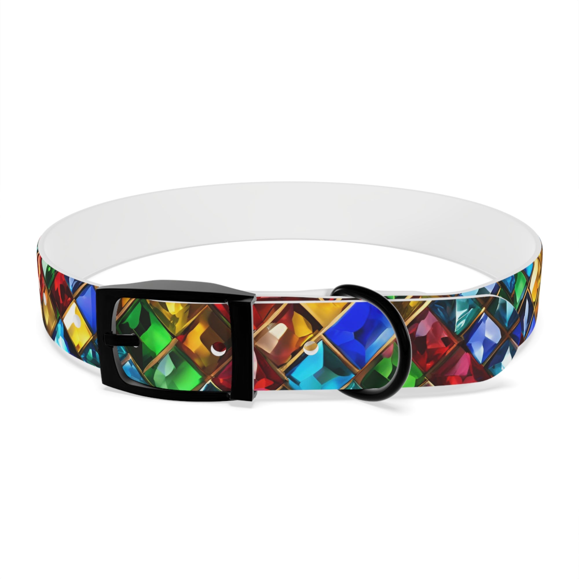 Jewel print Dog Collar