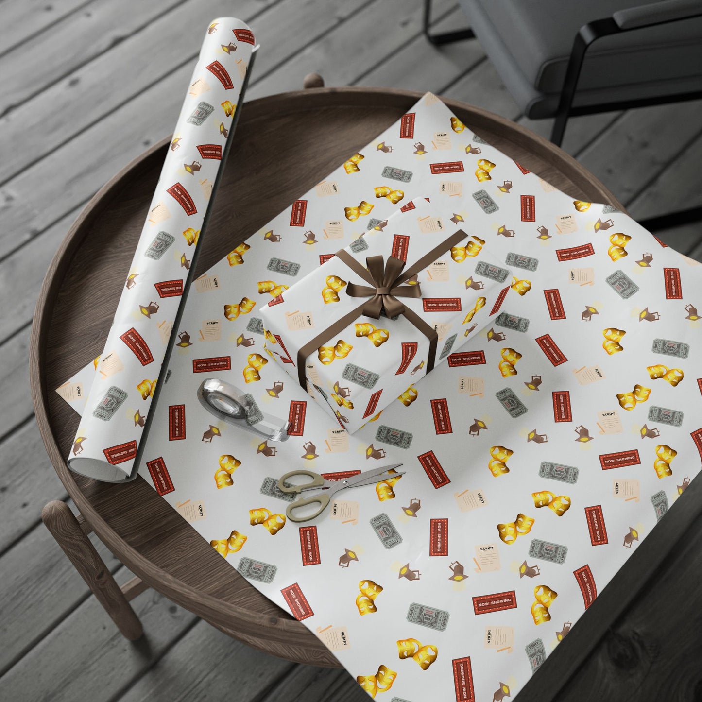Broadway Theatre themed Wrapping Paper