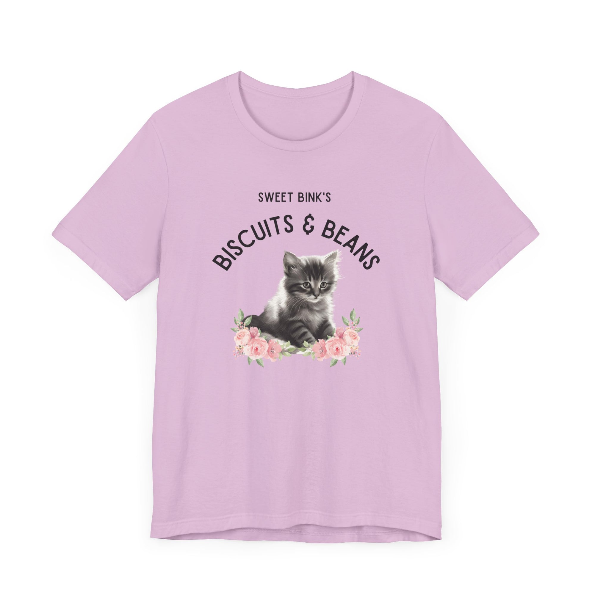 Sweet Bink's Biscuits and Beans cat tee