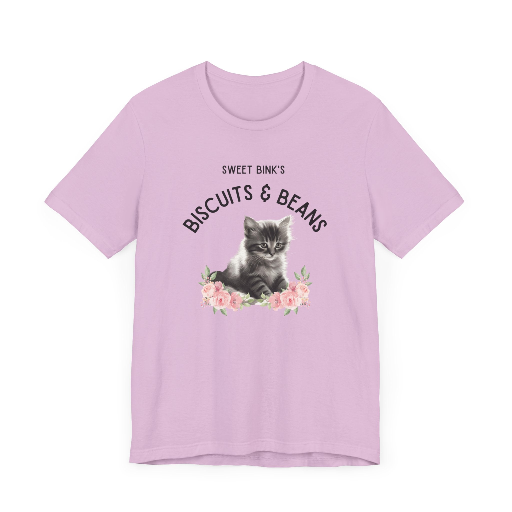 Sweet Bink's Biscuits and Beans cat tee