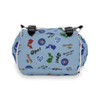 Light blue Michigander Multifunctional Diaper Backpack