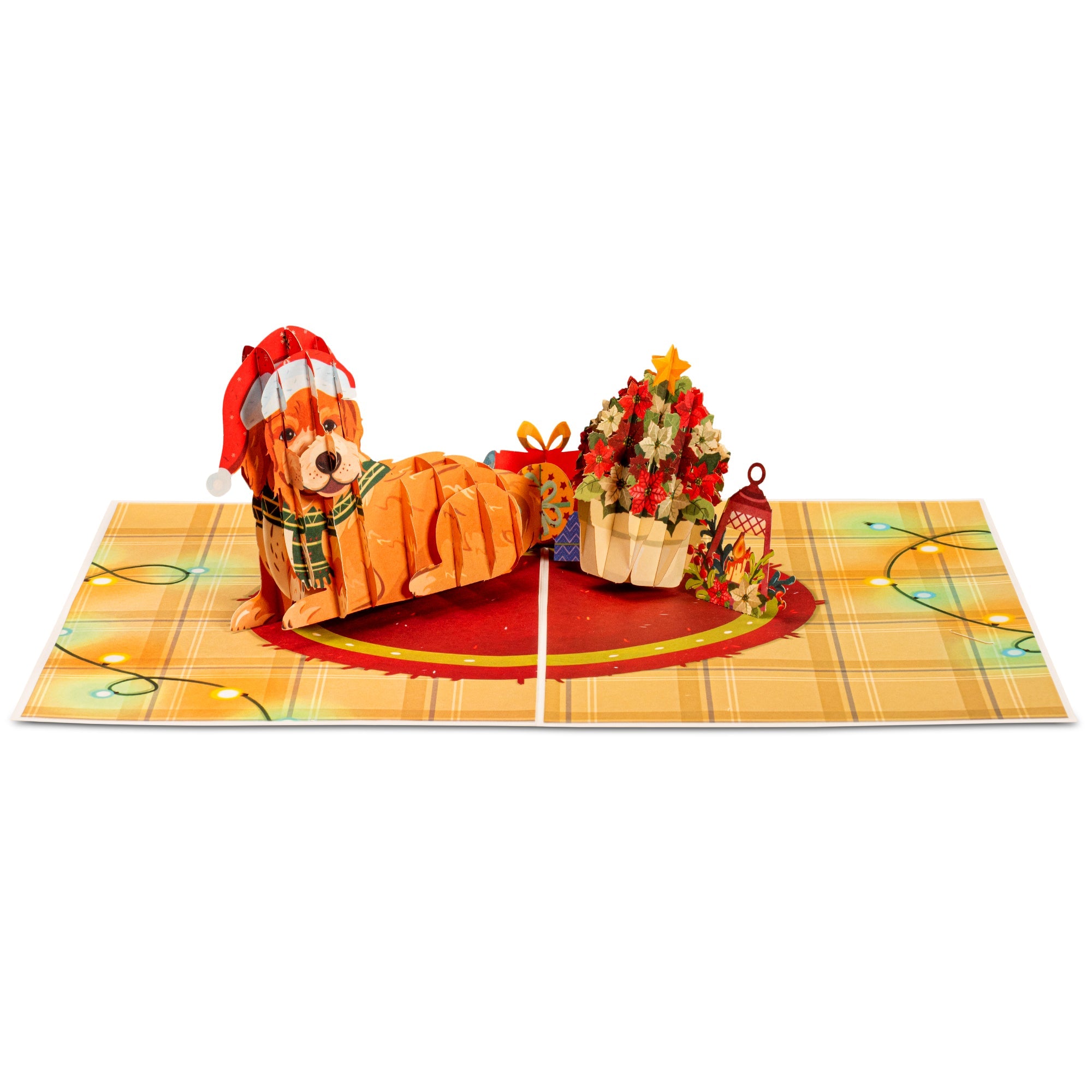 Christmas Dog Pop Up Card