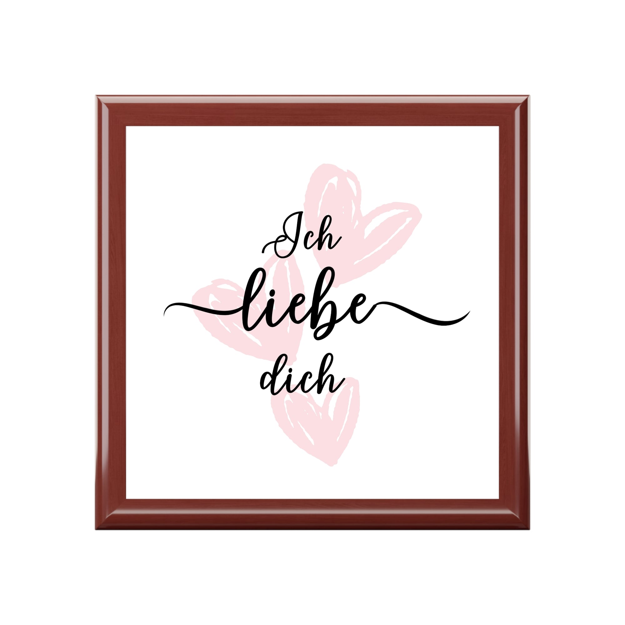 Ich liebe dich German gift Jewelry Box