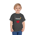 Pomme Toddler Short Sleeve Tee by Printify