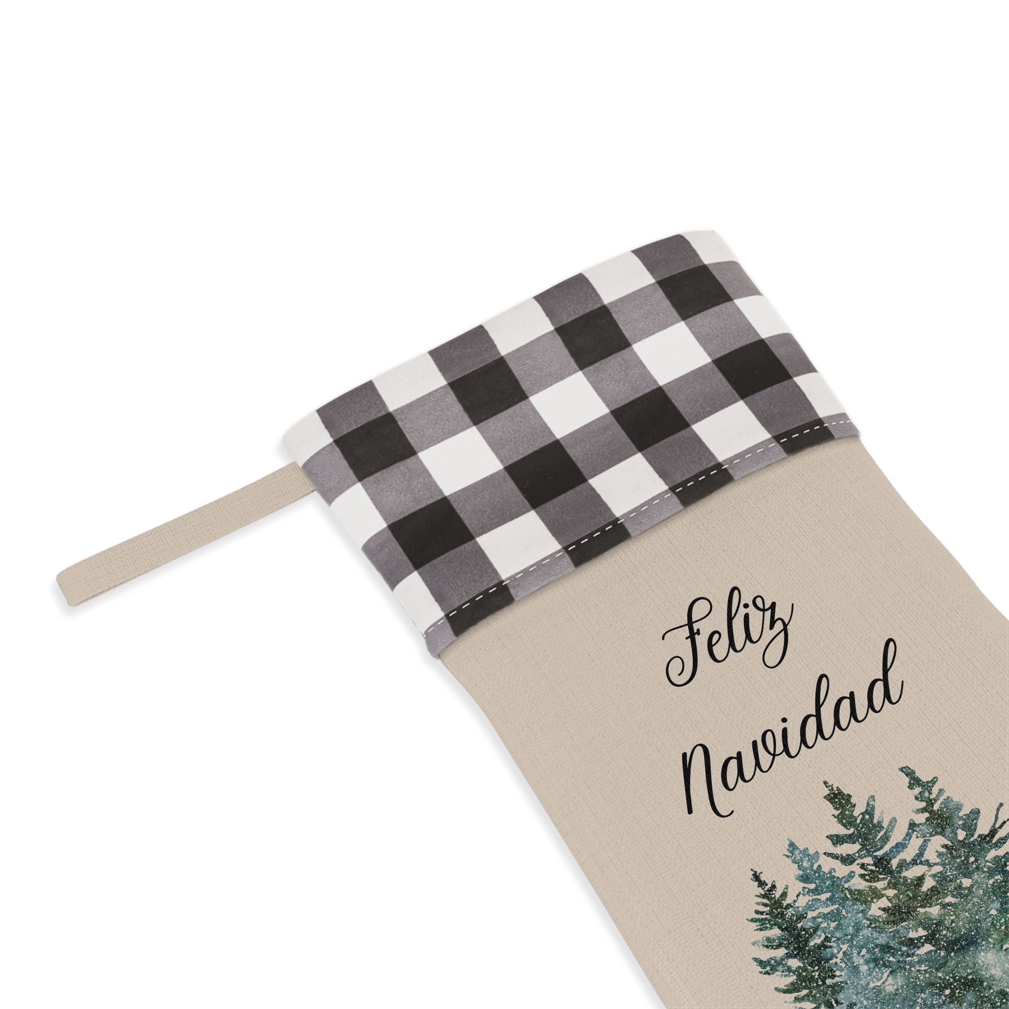 Feliz Navidad Christmas stocking