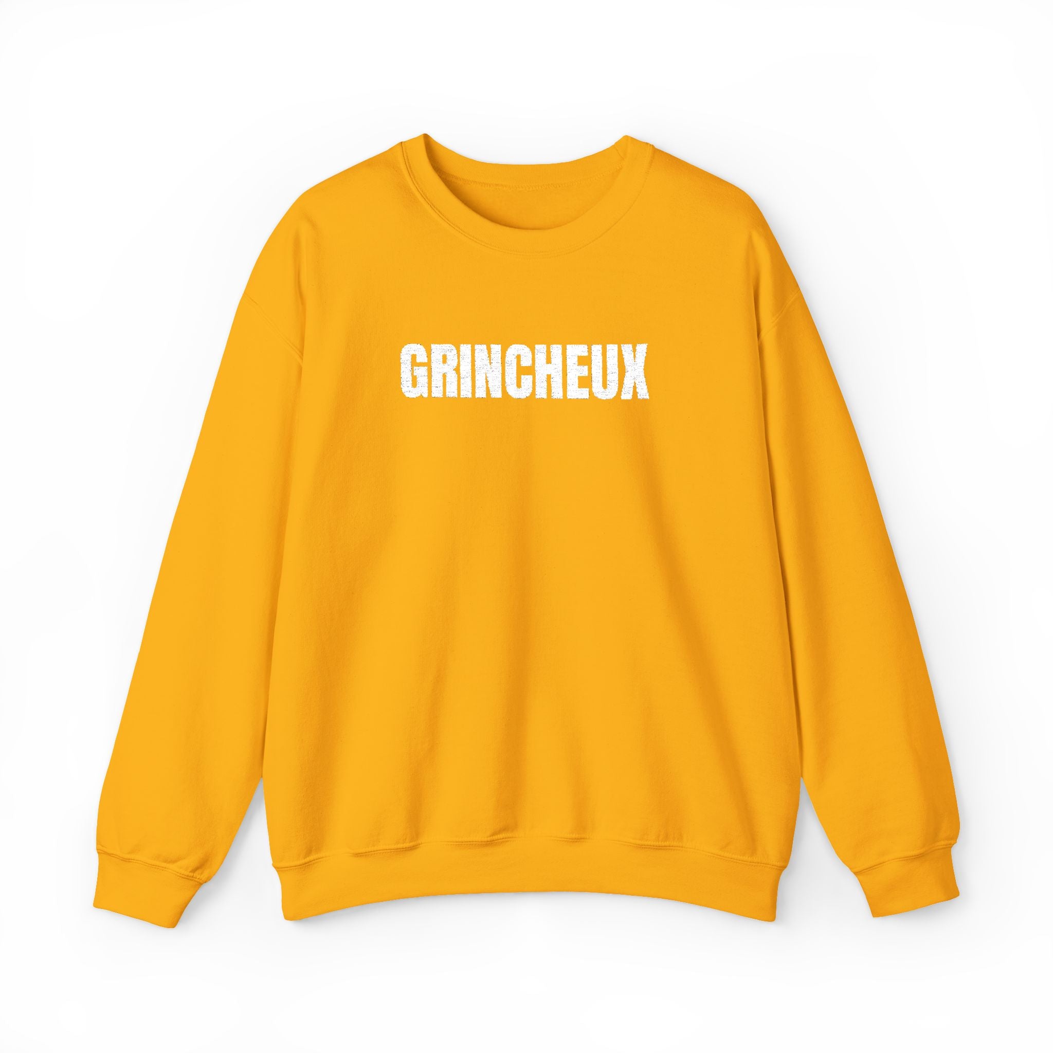 Grincheux Crewneck Sweatshirt - Funny French curmudgeon Sweater