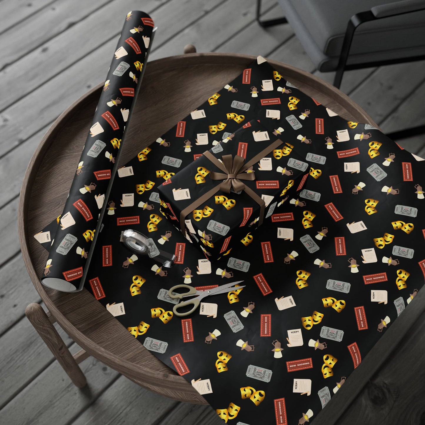 Theatre themed Wrapping Paper