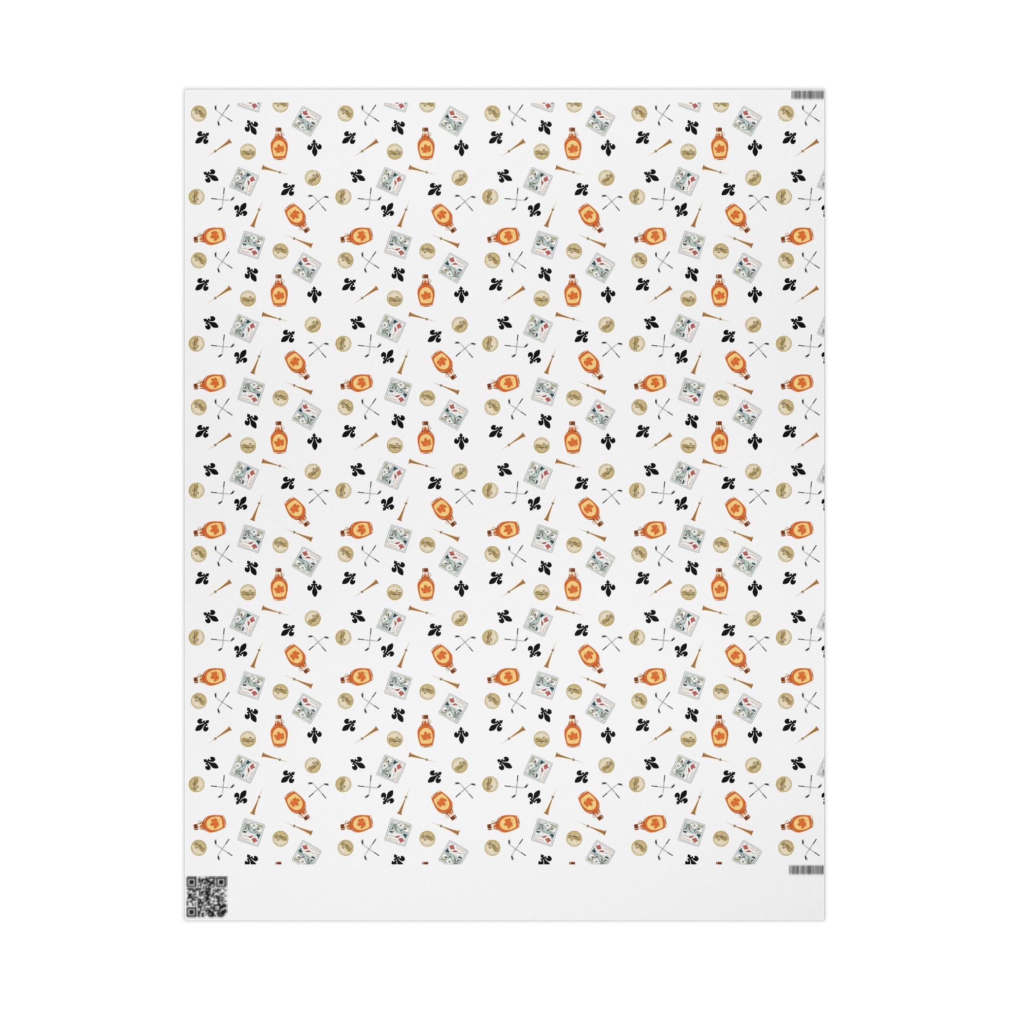Canadian Themed Gift Wrap