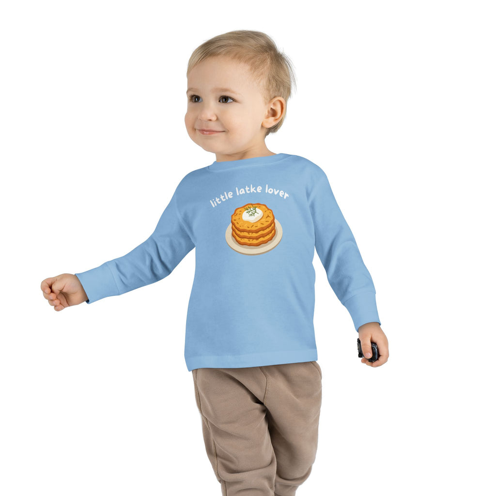 Little Latke Lover Potato Pancake Long Sleeve Tee