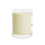 Frohe Weihnachten Scented Candle - German "Merry Christmas" by Printify