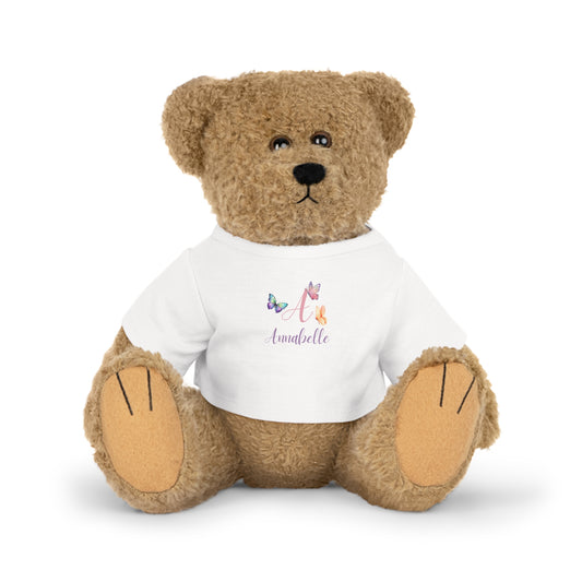 Personalized stuffed animal- Butterfly with initial