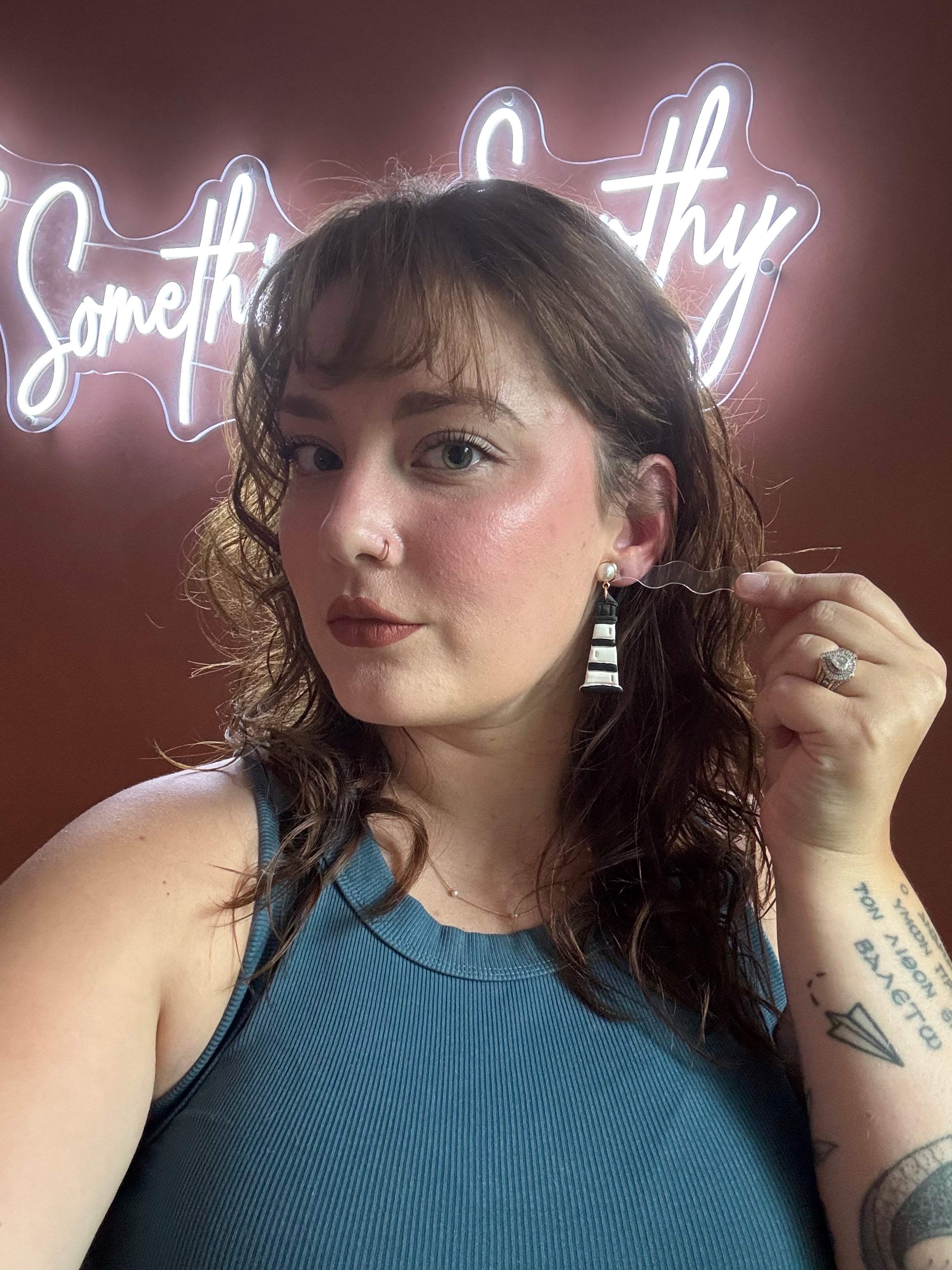 The Lighthouse, in Black