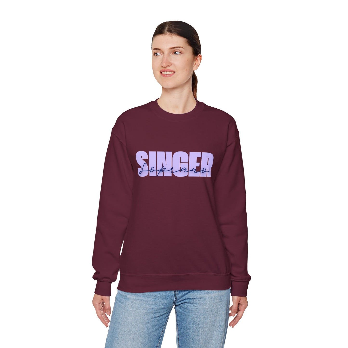 Sopransängerin Crewneck Sweatshirt