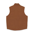 Embroidered "Opa" (Grandpa) Duck Cloth Work Vest – Durable Carpenter Style for German grandfather gifts