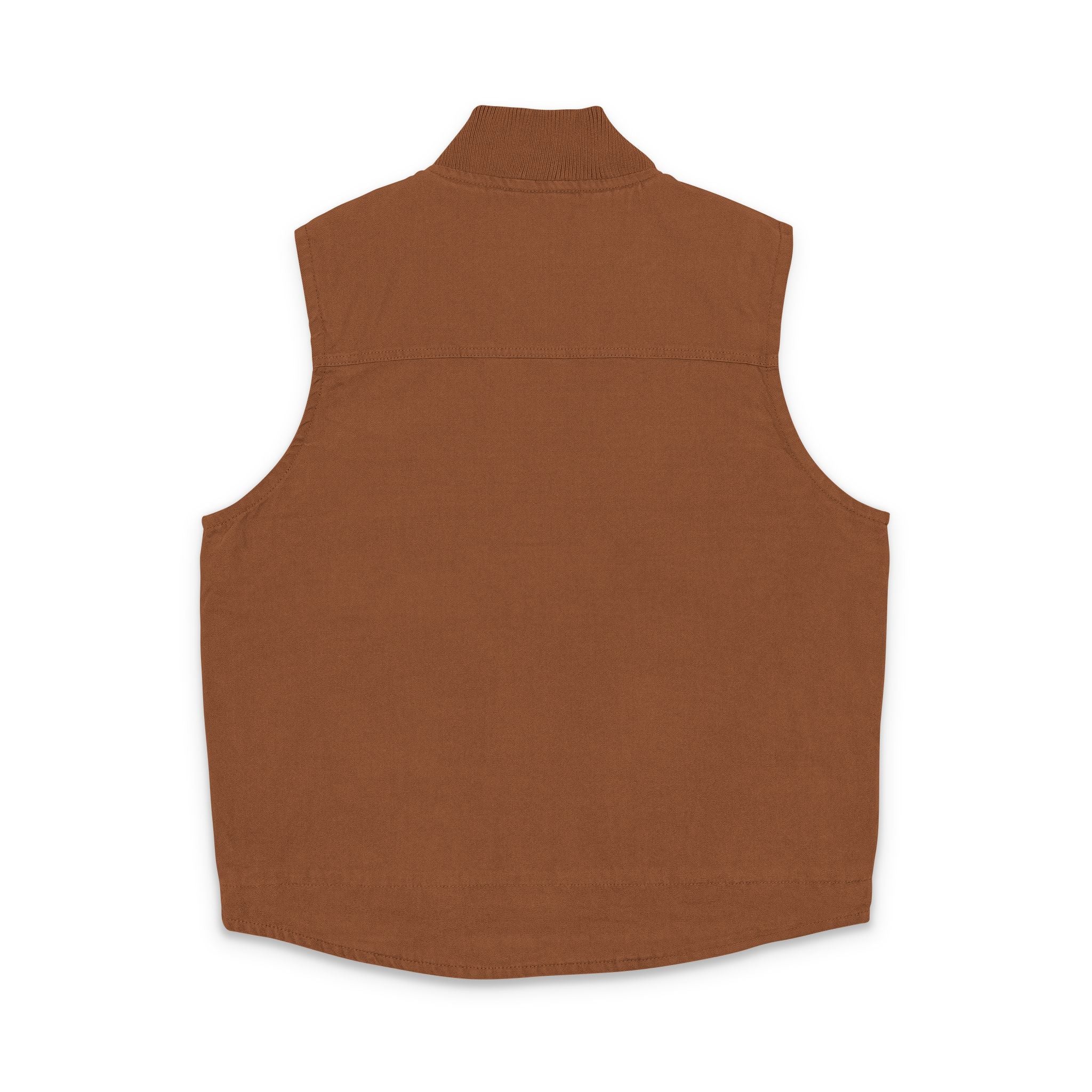Embroidered "Opa" (Grandpa) Duck Cloth Work Vest – Durable Carpenter Style for German grandfather gifts