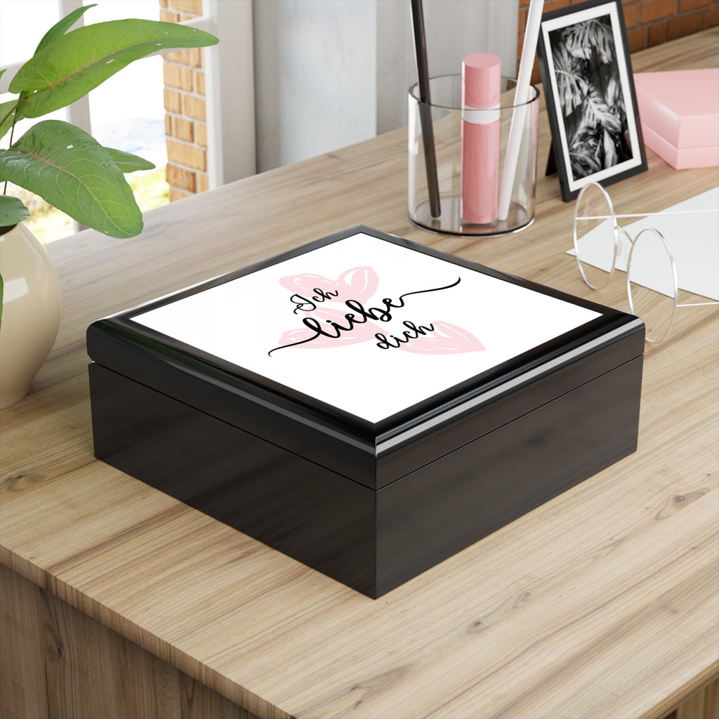 Ich liebe dich German gift Jewelry Box